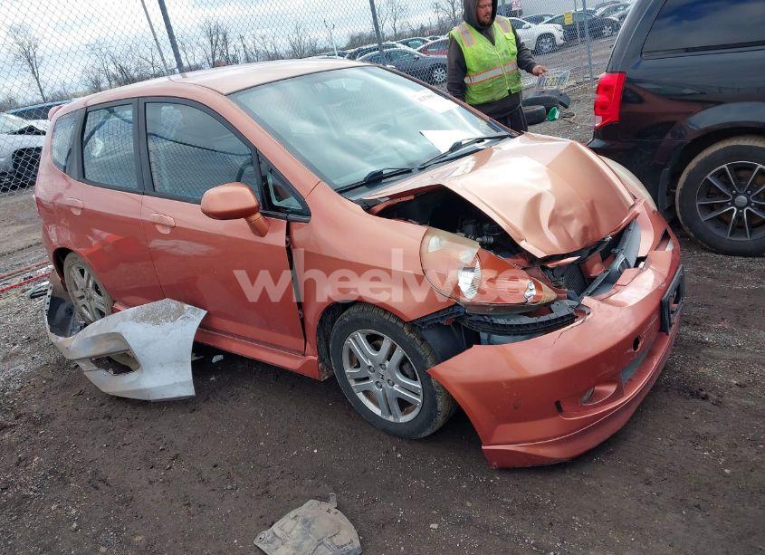 2007 Honda Fit SPORT (VIN JHMGD38617S065367) main photo