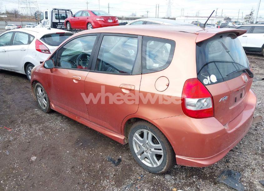 Photo 3 of 2007 Honda Fit SPORT (VIN JHMGD38617S065367)