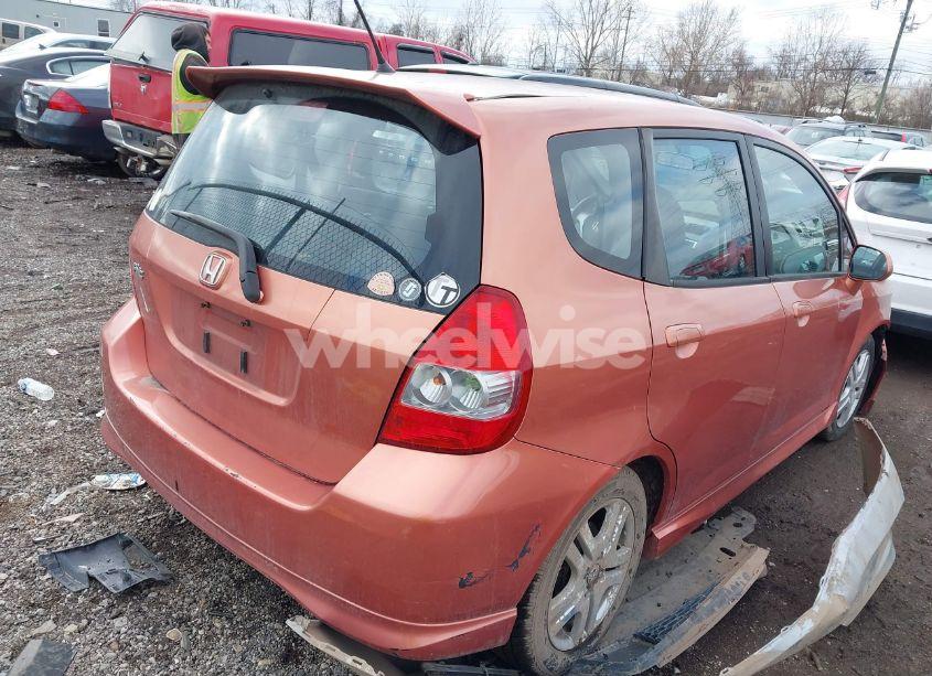 Photo 4 of 2007 Honda Fit SPORT (VIN JHMGD38617S065367)