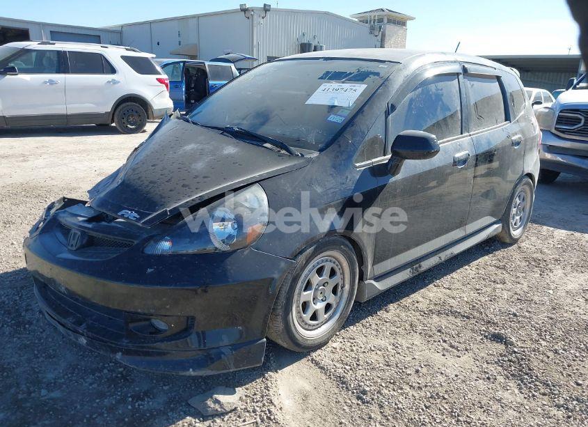 Photo 2 of 2008 Honda Fit SPORT (VIN JHMGD38618S001170)