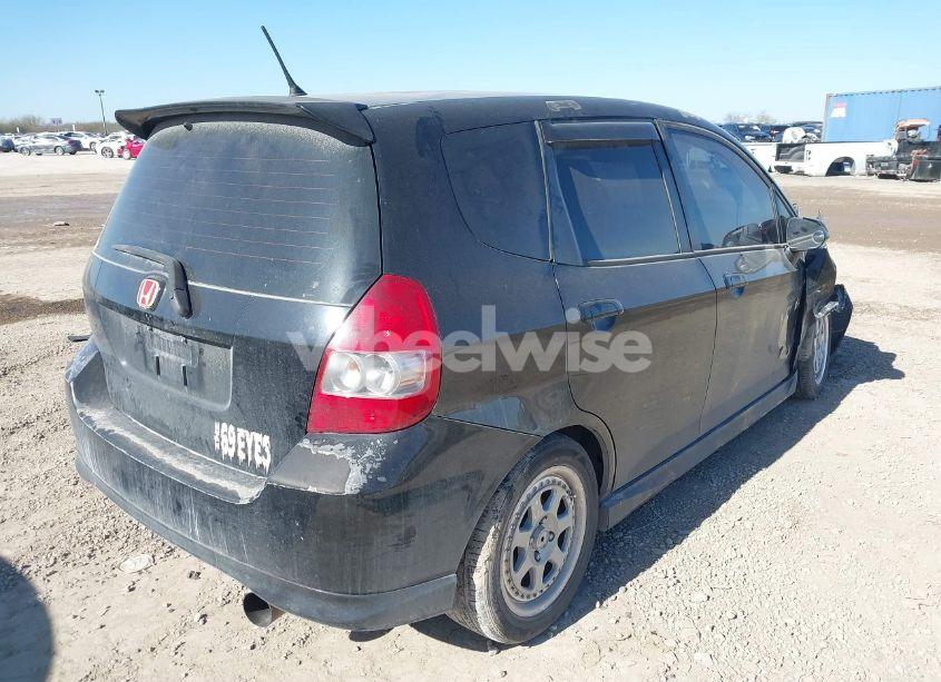 Photo 4 of 2008 Honda Fit SPORT (VIN JHMGD38618S001170)