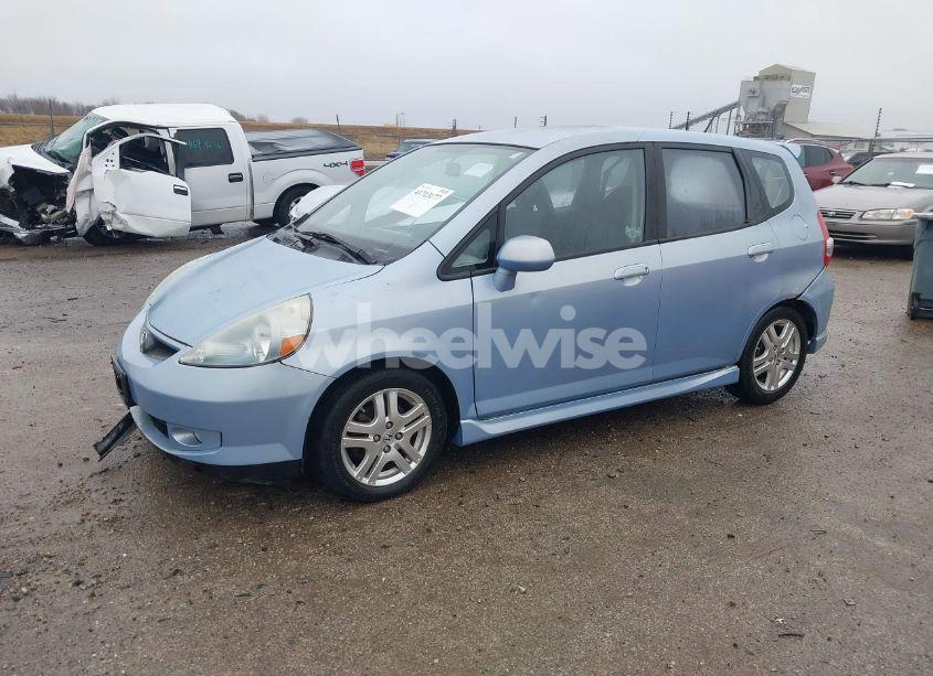 Photo 2 of 2008 Honda Fit SPORT (VIN JHMGD38618S003436)