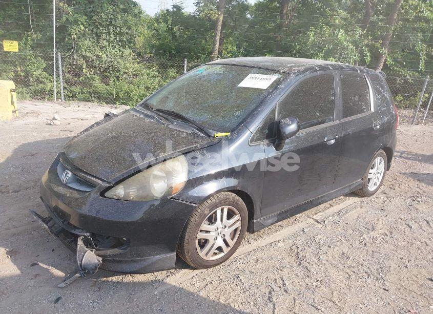 Photo 2 of 2008 Honda Fit SPORT (VIN JHMGD38618S060851)