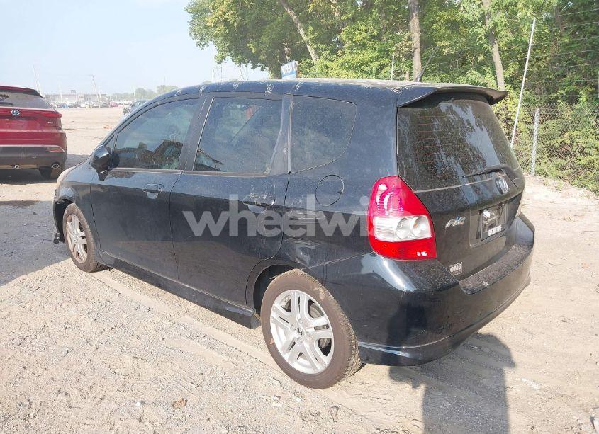 Photo 3 of 2008 Honda Fit SPORT (VIN JHMGD38618S060851)