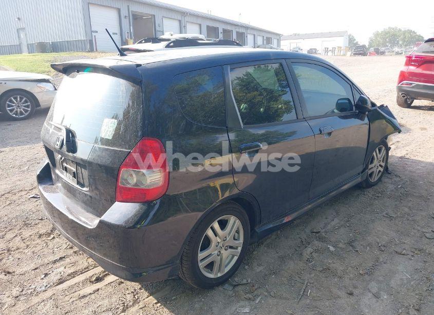 Photo 4 of 2008 Honda Fit SPORT (VIN JHMGD38618S060851)