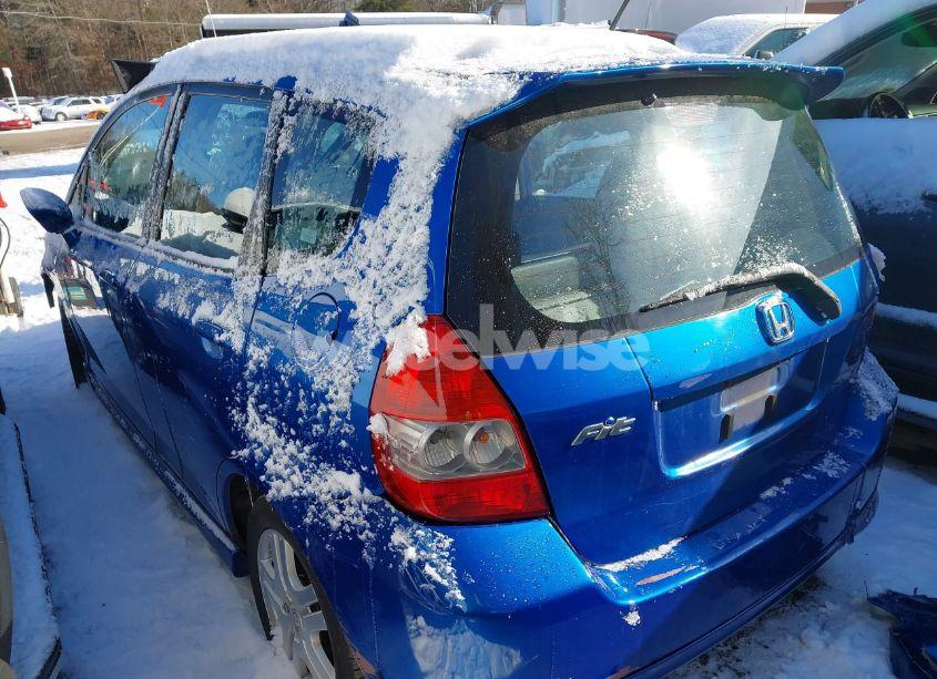 Photo 3 of 2008 Honda Fit SPORT (VIN JHMGD38618S062728)