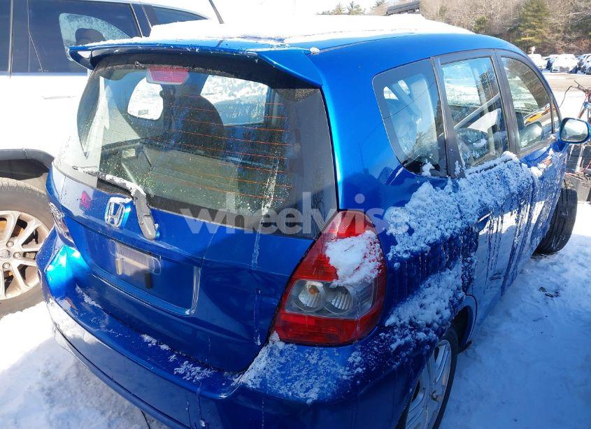 Photo 4 of 2008 Honda Fit SPORT (VIN JHMGD38618S062728)