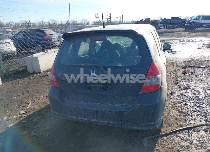 Photo 16 of 2007 Honda Fit SPORT (VIN JHMGD38627S004707)