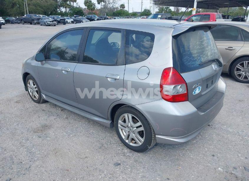 Photo 3 of 2007 Honda Fit SPORT (VIN JHMGD38627S013312)