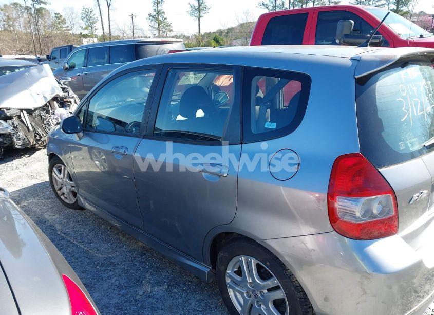 Photo 14 of 2007 Honda Fit SPORT (VIN JHMGD38627S014749)