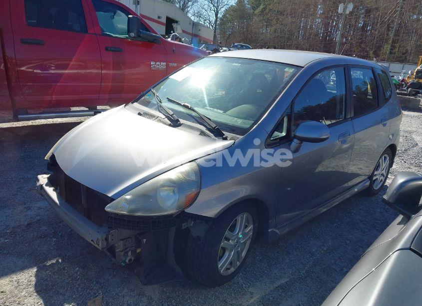 Photo 2 of 2007 Honda Fit SPORT (VIN JHMGD38627S014749)