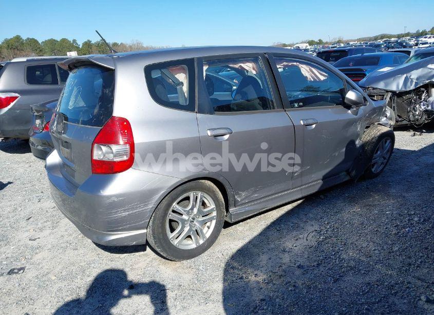 Photo 4 of 2007 Honda Fit SPORT (VIN JHMGD38627S014749)