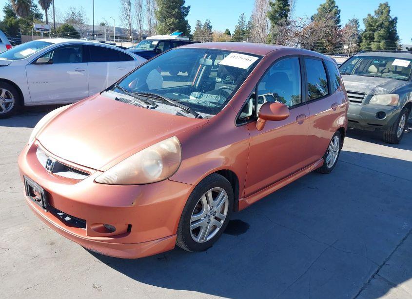 Photo 2 of 2007 Honda Fit SPORT (VIN JHMGD38627S020857)