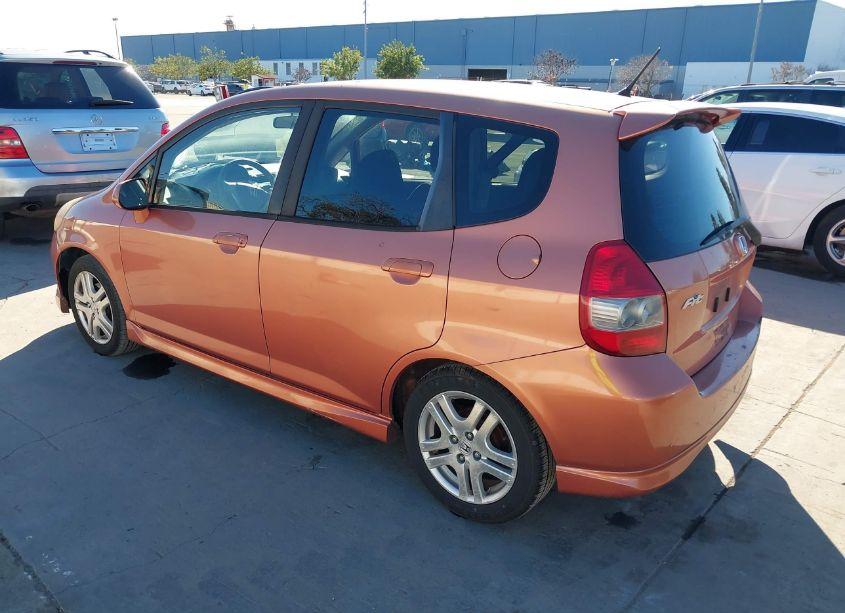 Photo 3 of 2007 Honda Fit SPORT (VIN JHMGD38627S020857)
