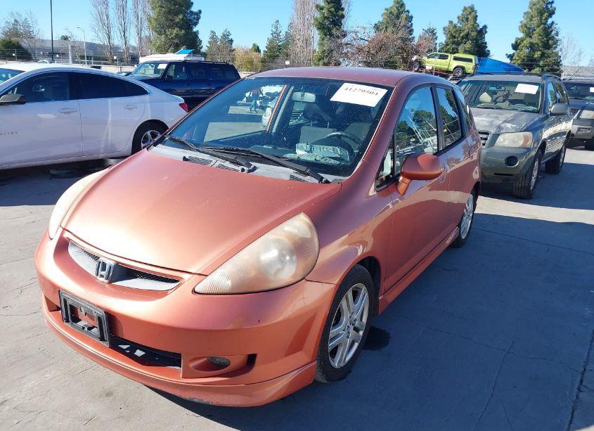 Photo 6 of 2007 Honda Fit SPORT (VIN JHMGD38627S020857)