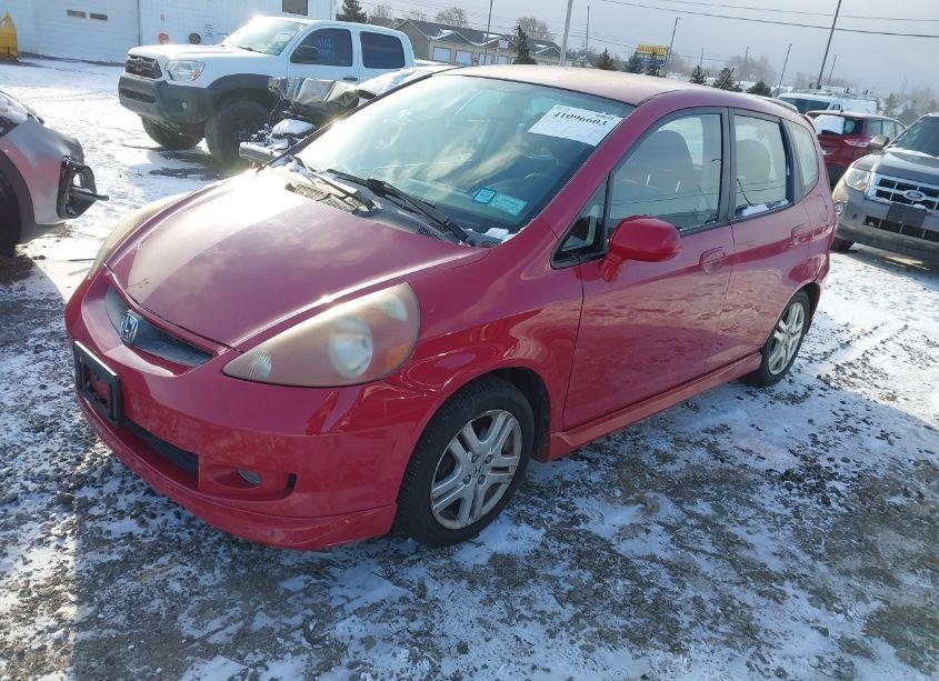 Photo 2 of 2007 Honda Fit SPORT (VIN JHMGD38627S026464)