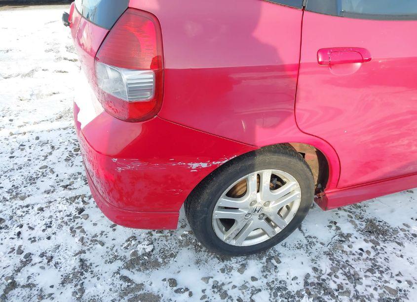 Photo 6 of 2007 Honda Fit SPORT (VIN JHMGD38627S026464)