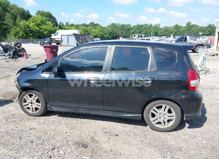 Photo 15 of 2007 Honda Fit SPORT (VIN JHMGD38627S029168)