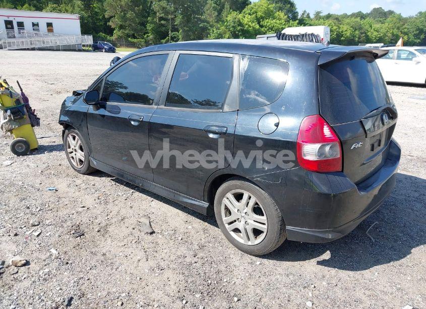 Photo 3 of 2007 Honda Fit SPORT (VIN JHMGD38627S029168)
