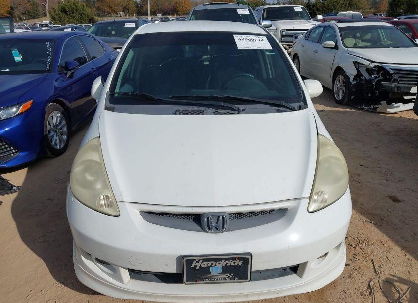 Photo 12 of 2007 Honda Fit SPORT (VIN JHMGD38627S029316)