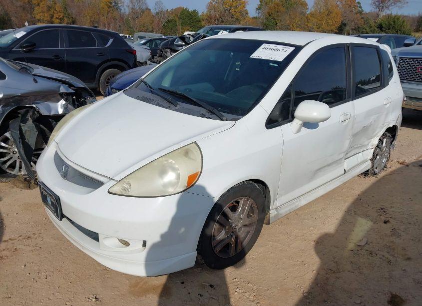 Photo 2 of 2007 Honda Fit SPORT (VIN JHMGD38627S029316)