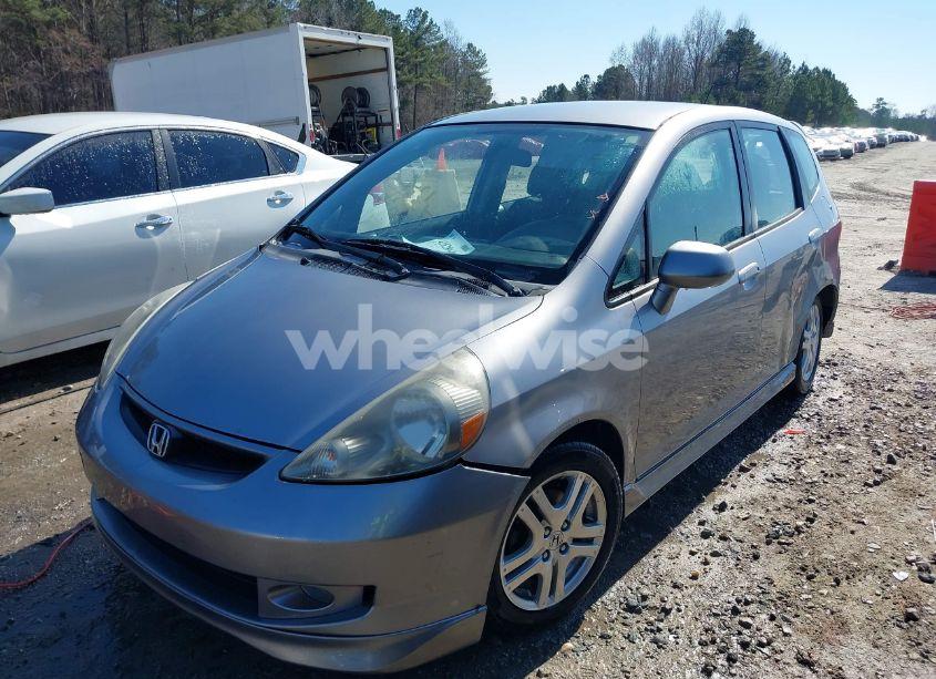 Photo 2 of 2007 Honda Fit SPORT (VIN JHMGD38627S030658)