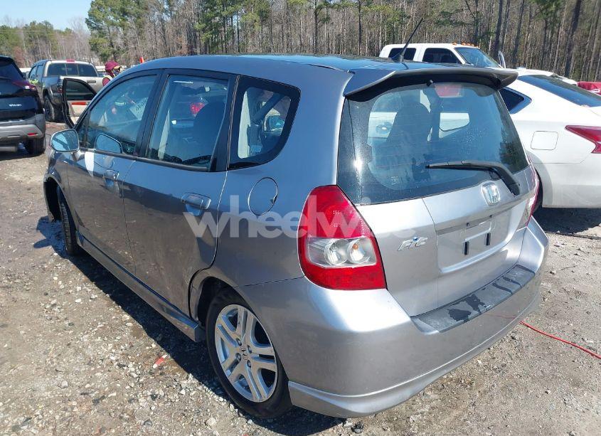 Photo 3 of 2007 Honda Fit SPORT (VIN JHMGD38627S030658)