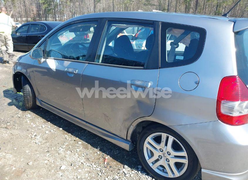 Photo 6 of 2007 Honda Fit SPORT (VIN JHMGD38627S030658)