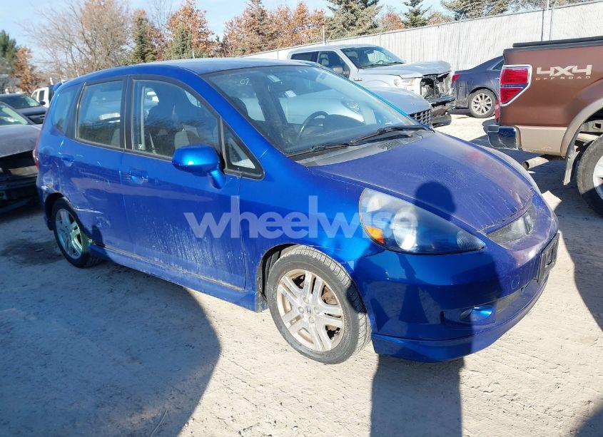 2007 Honda Fit SPORT (VIN JHMGD38627S033219) main photo