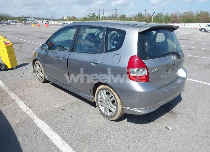Photo 3 of 2007 Honda Fit SPORT (VIN JHMGD38627S037982)