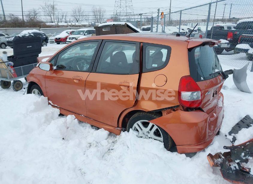 Photo 3 of 2007 Honda Fit SPORT (VIN JHMGD38627S042227)