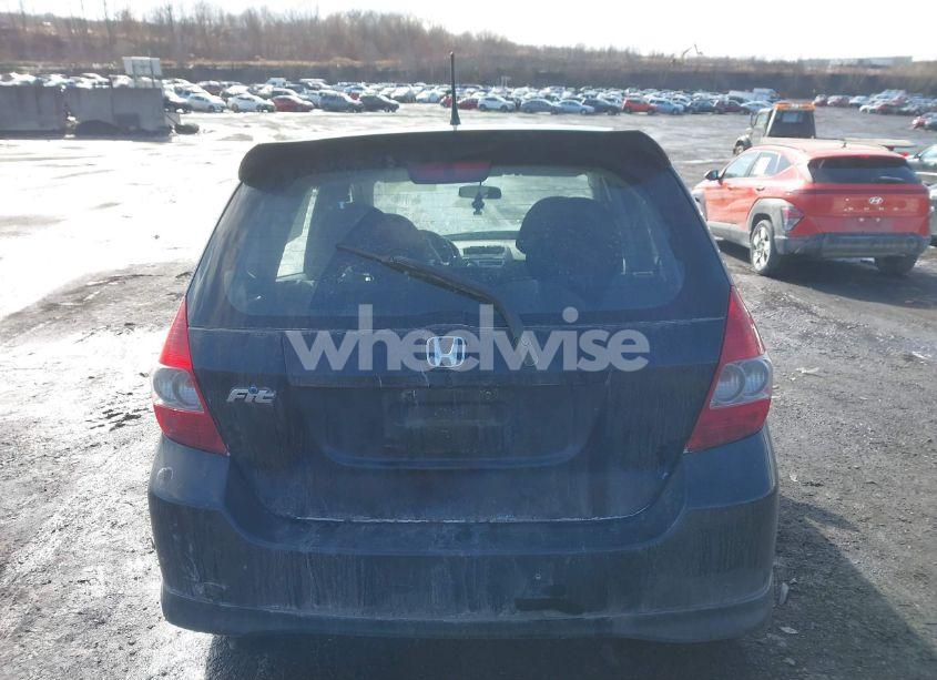 Photo 16 of 2007 Honda Fit SPORT (VIN JHMGD38627S065829)