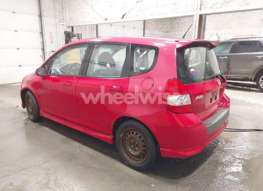 Photo 3 of 2008 Honda Fit SPORT (VIN JHMGD38628S015742)