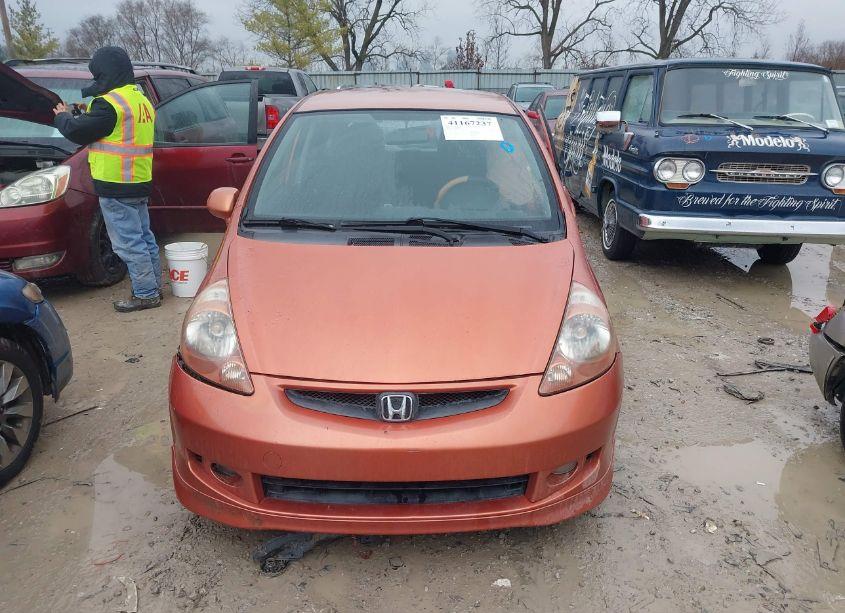 Photo 12 of 2008 Honda Fit SPORT (VIN JHMGD38628S017068)