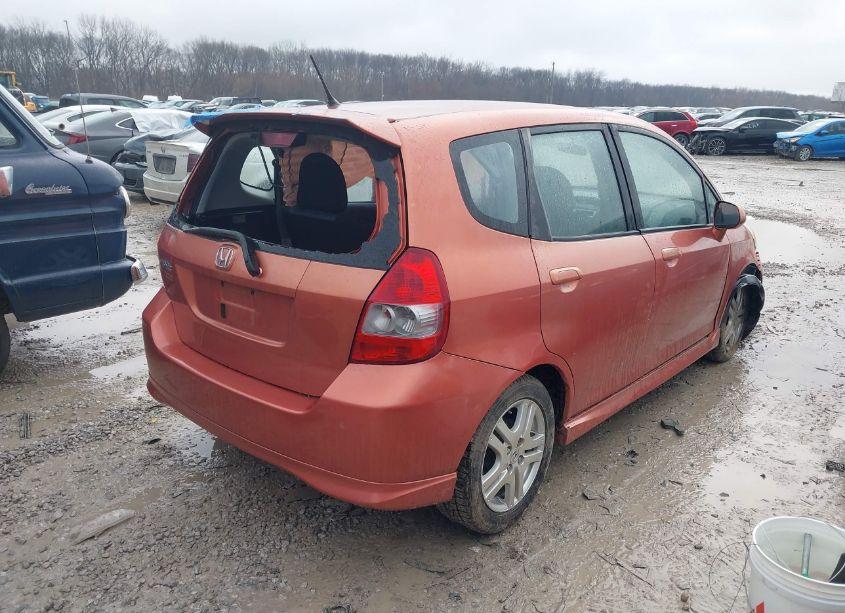 Photo 4 of 2008 Honda Fit SPORT (VIN JHMGD38628S017068)