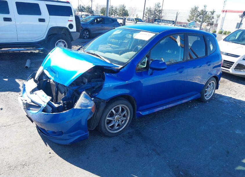 Photo 2 of 2008 Honda Fit SPORT (VIN JHMGD38628S032735)