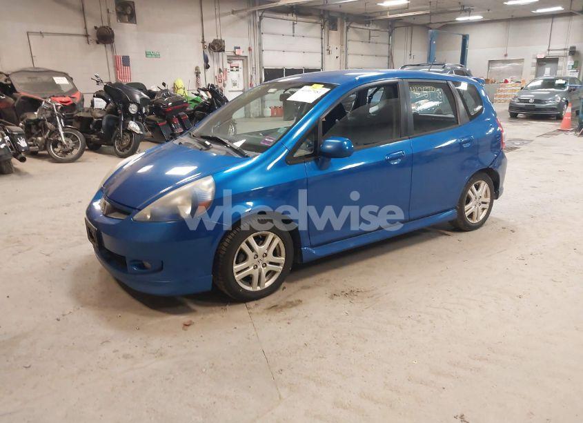 Photo 2 of 2008 Honda Fit SPORT (VIN JHMGD38628S045811)