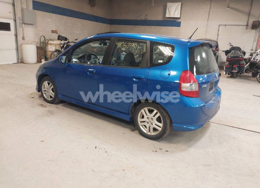 Photo 3 of 2008 Honda Fit SPORT (VIN JHMGD38628S045811)