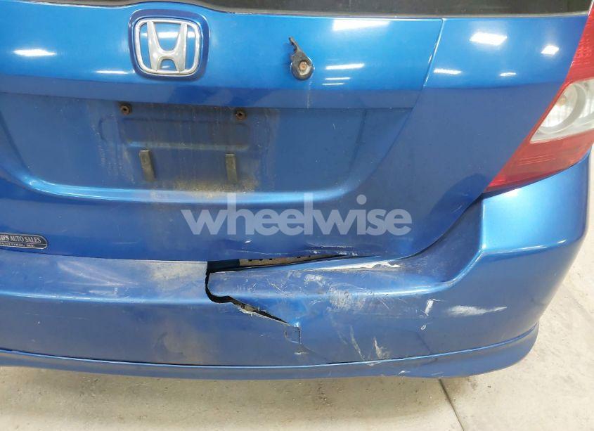 Photo 6 of 2008 Honda Fit SPORT (VIN JHMGD38628S045811)