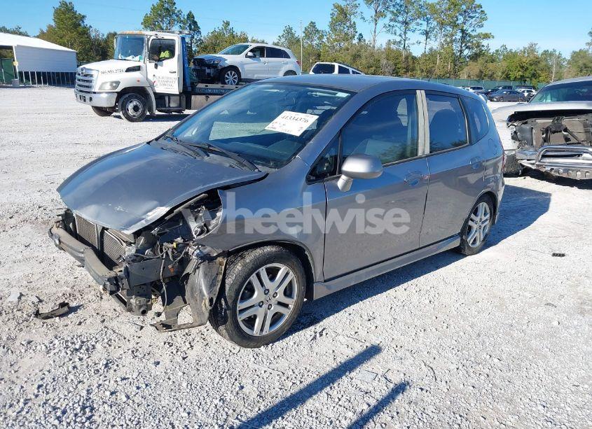 Photo 2 of 2008 Honda Fit SPORT (VIN JHMGD38628S058526)