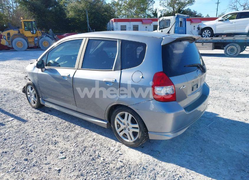 Photo 3 of 2008 Honda Fit SPORT (VIN JHMGD38628S058526)
