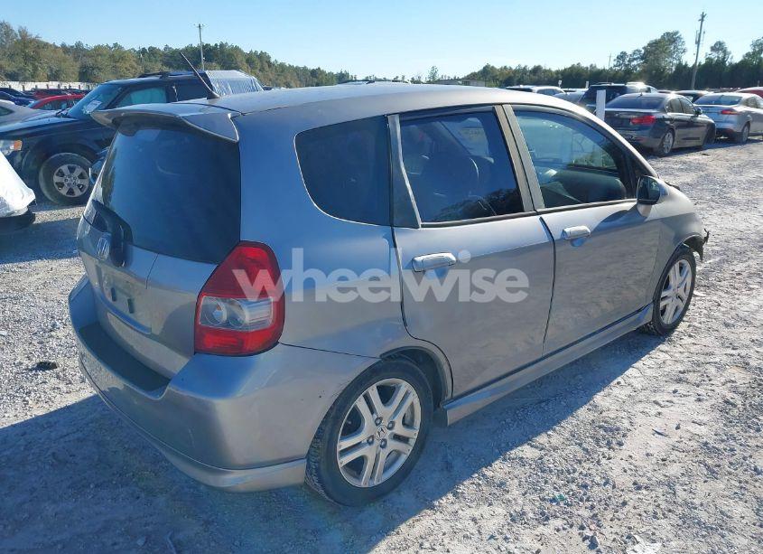 Photo 4 of 2008 Honda Fit SPORT (VIN JHMGD38628S058526)