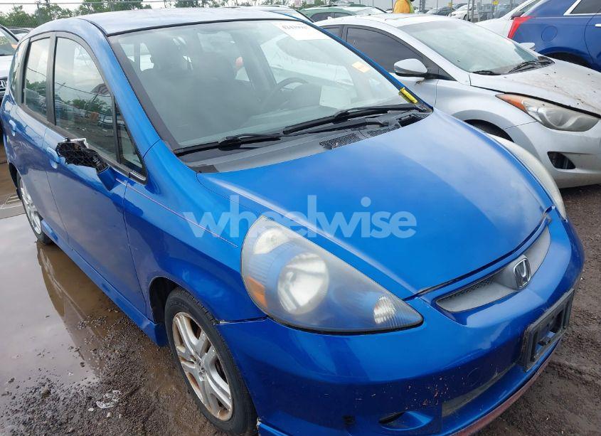 2007 Honda Fit SPORT (VIN JHMGD38637S009320) main photo