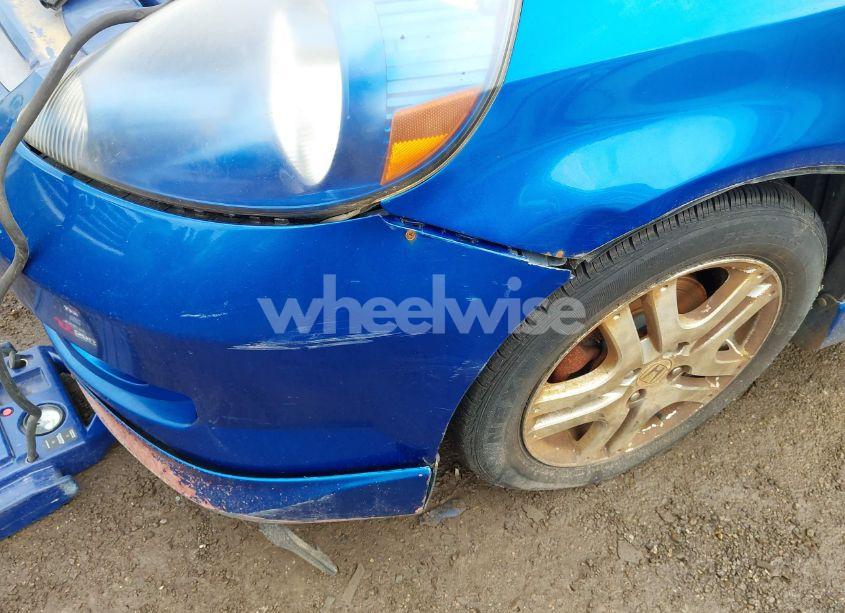 Photo 6 of 2007 Honda Fit SPORT (VIN JHMGD38637S009320)