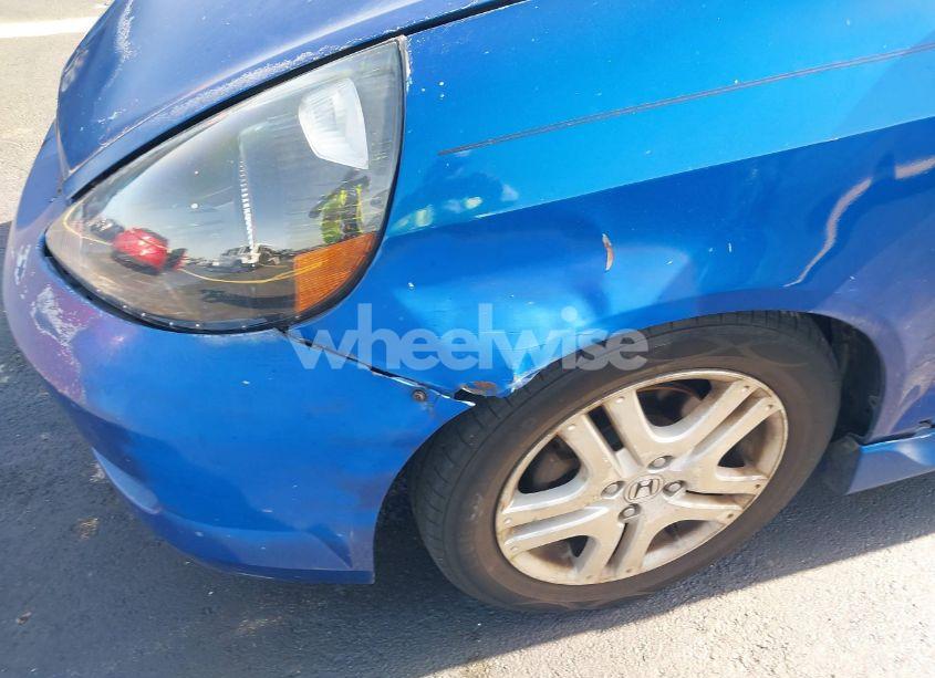 Photo 13 of 2007 Honda Fit SPORT (VIN JHMGD38637S015957)