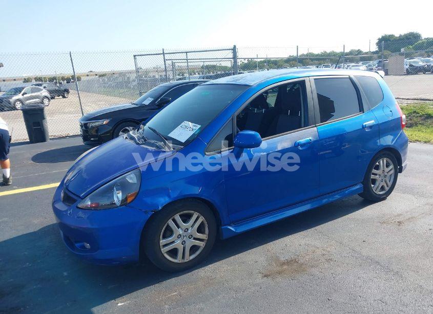 Photo 2 of 2007 Honda Fit SPORT (VIN JHMGD38637S015957)