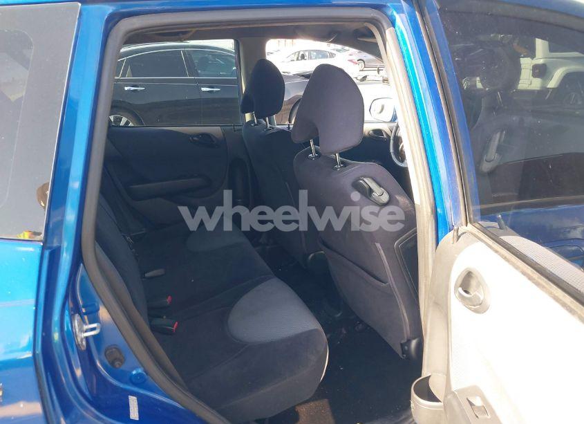 Photo 8 of 2007 Honda Fit SPORT (VIN JHMGD38637S015957)