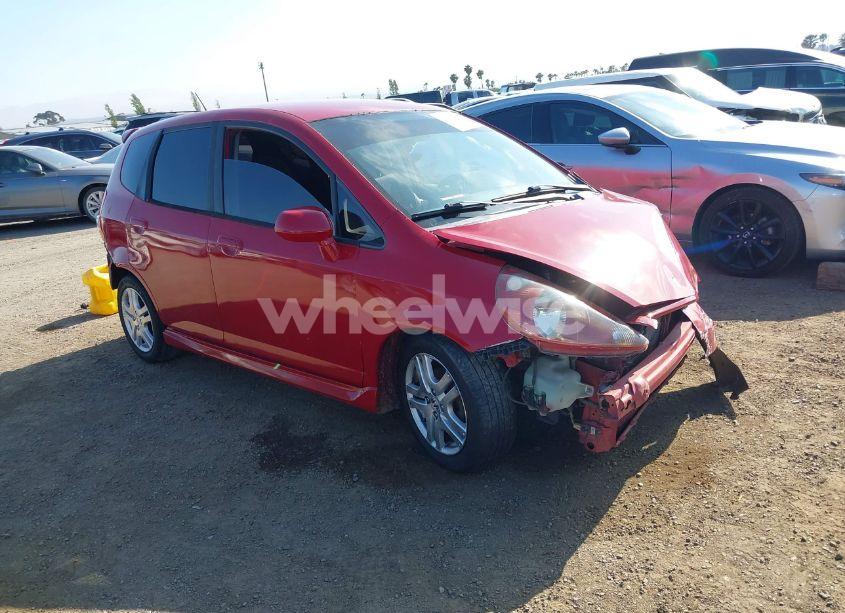 2007 Honda Fit SPORT (VIN JHMGD38637S016414) main photo