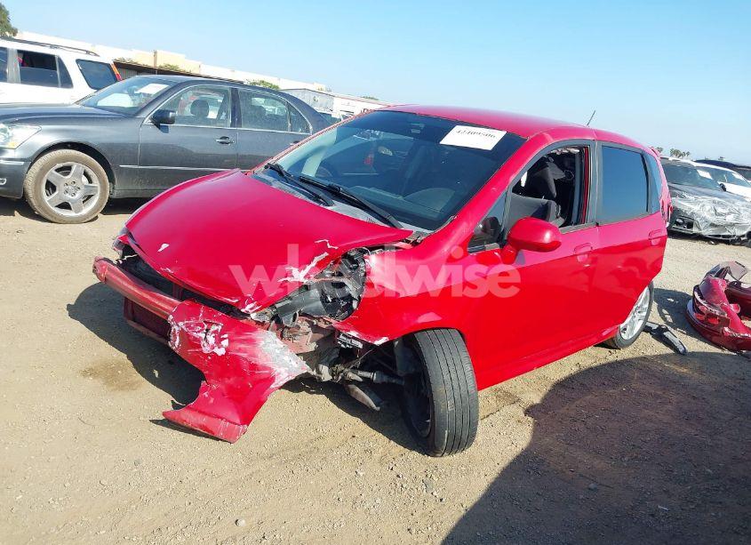 Photo 2 of 2007 Honda Fit SPORT (VIN JHMGD38637S016414)