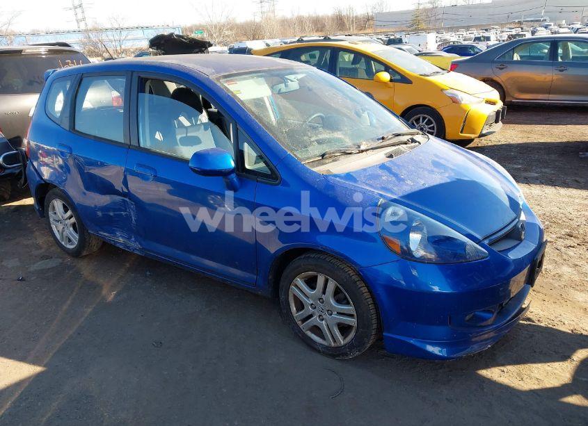 2007 Honda Fit SPORT (VIN JHMGD38637S019040) main photo